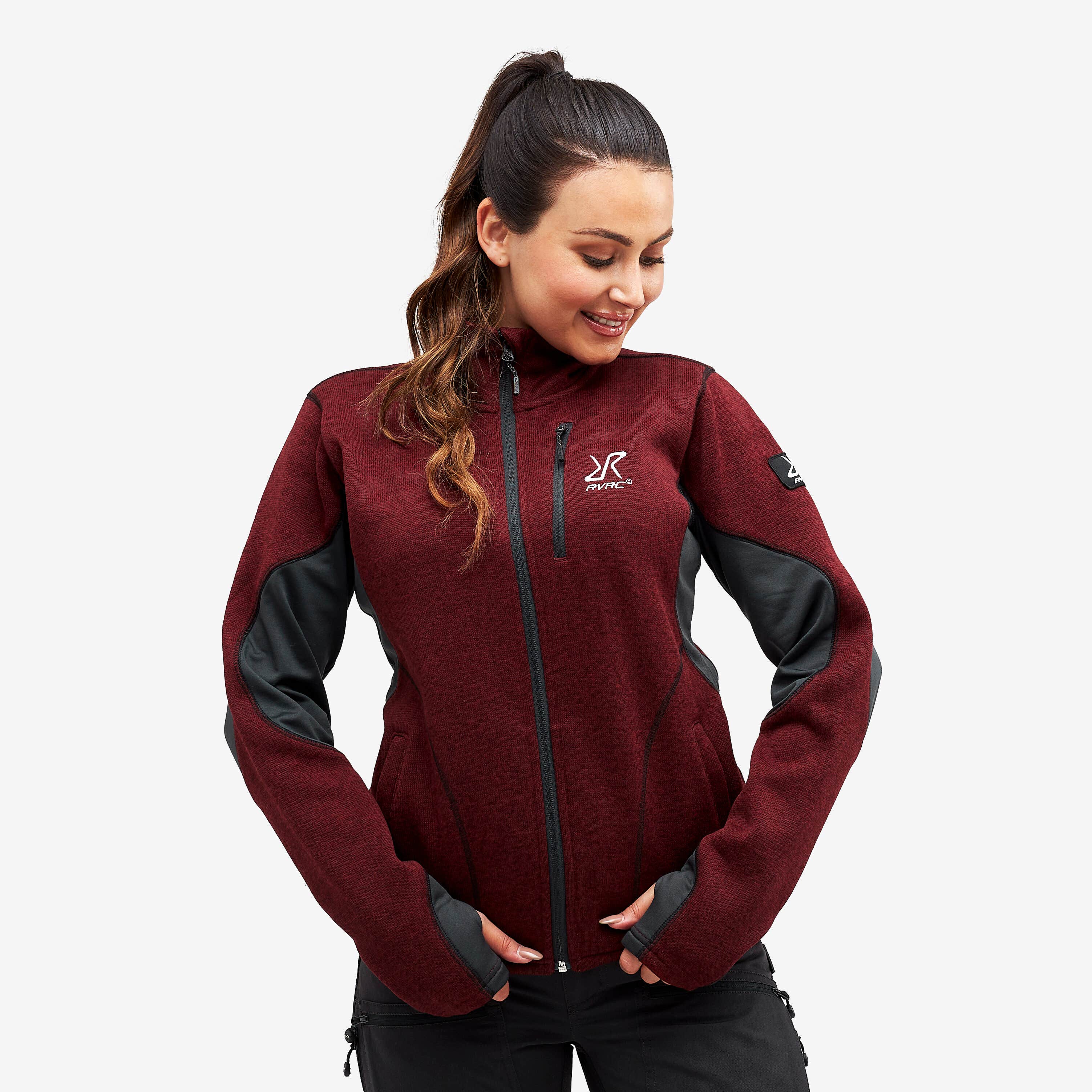 Fusion Fleece Femme Bison Red