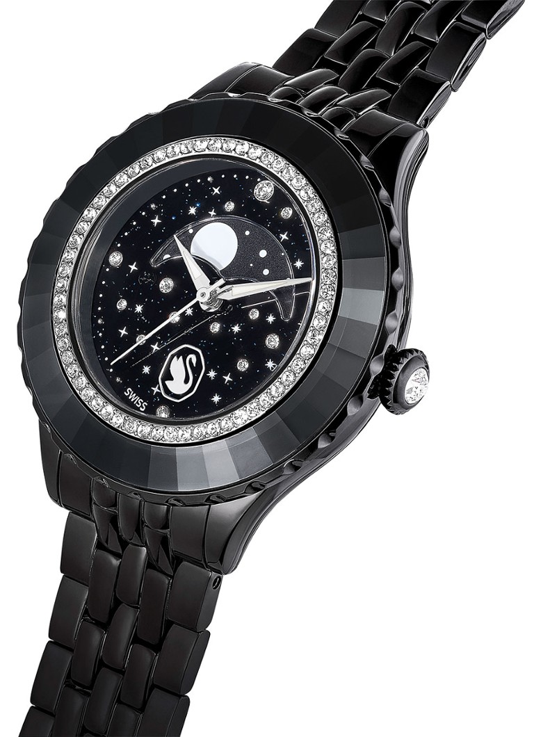 Swarovski Octea Moon -kello kristallilla 5677497