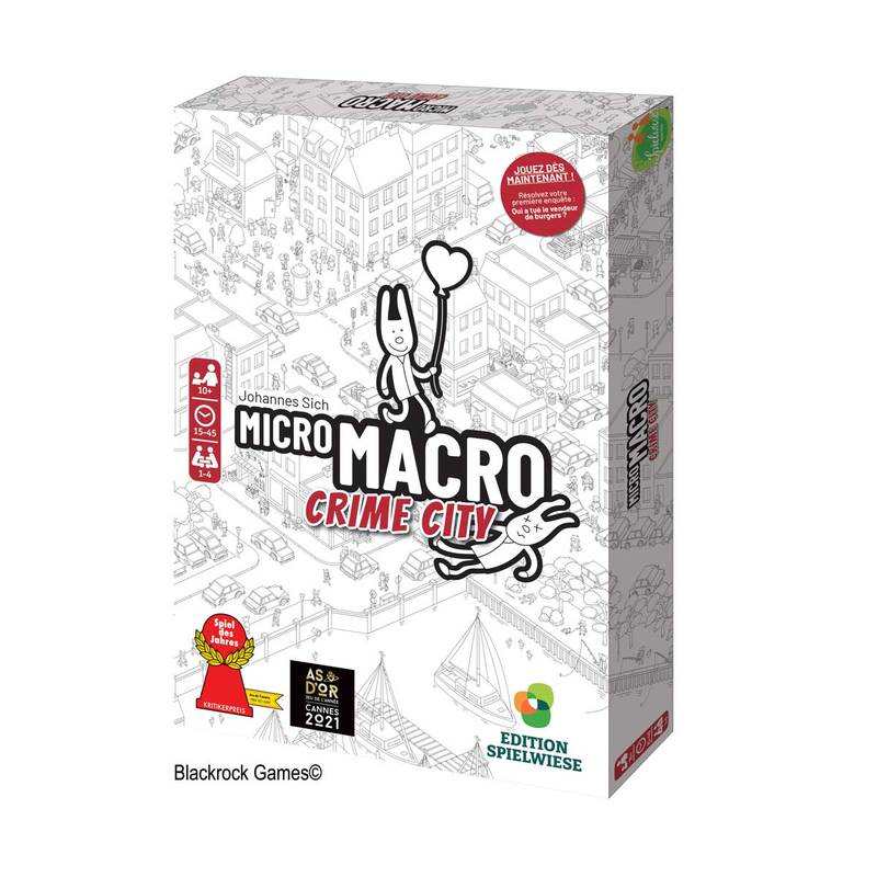 Jeux de société Micro macro crime city Blackrock Games