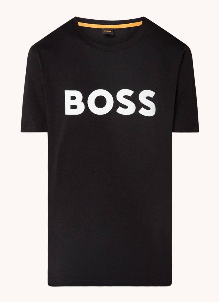 Koszulka HUGO BOSS Thinking z nadrukowanym logo