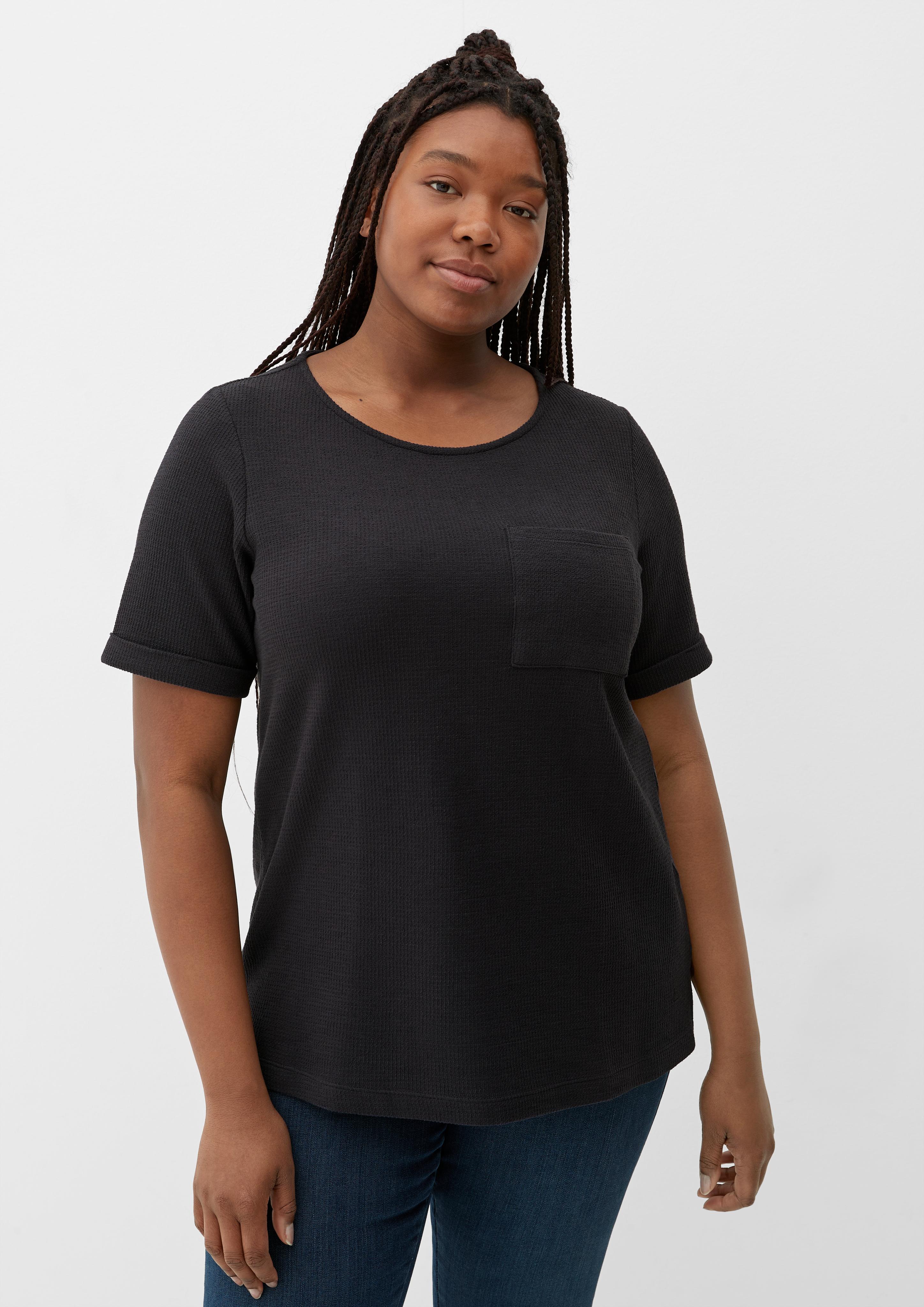 T-Shirt mit Waffelstruktur  2129863-5976