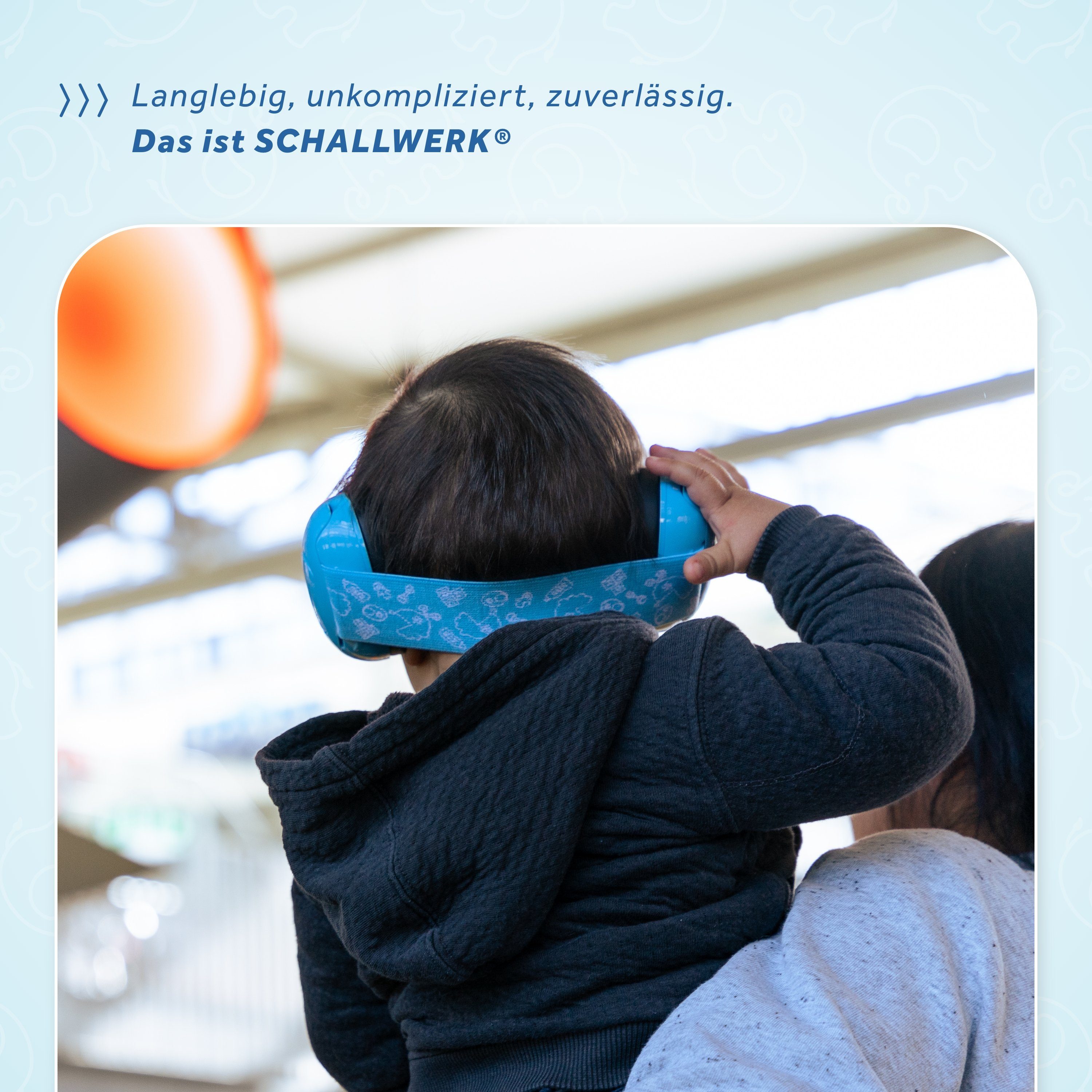Schallwerk Kapselgehörschutz Schallwerk® Mini+ Gehörschutz für Kinder – Kapselgehörschutz Kleinkind