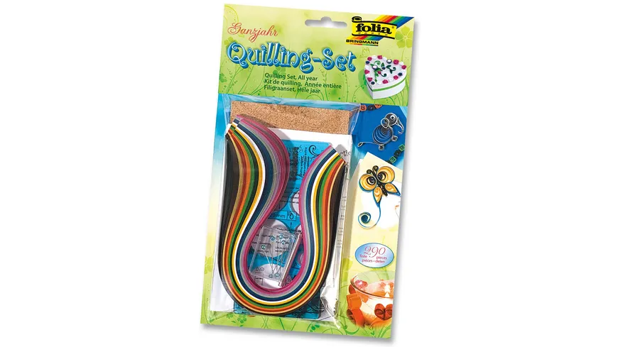 folia Quilling-Set Ganzjahr 290-teilig