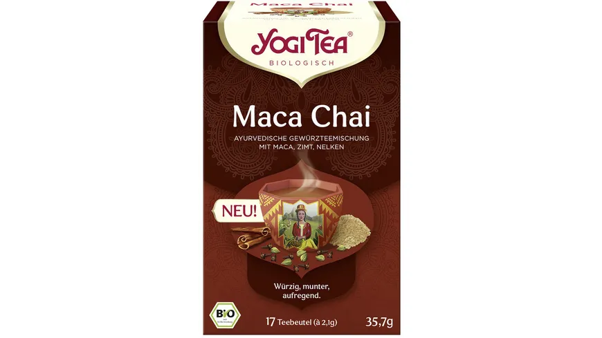 YOGI TEA Bio Gewürzteemischung Maca Chai 35.7 g
