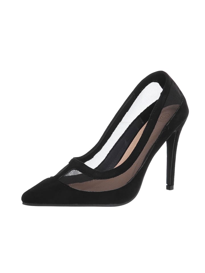 Ital-Design Pump in Schwarz günstig kaufen