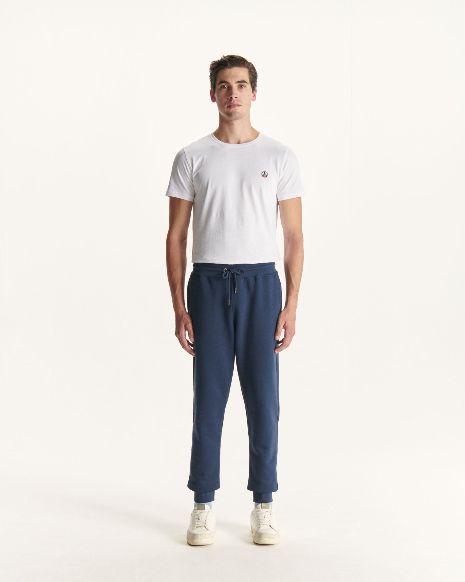 Jogpant homme en coton biologique Marine Santiago