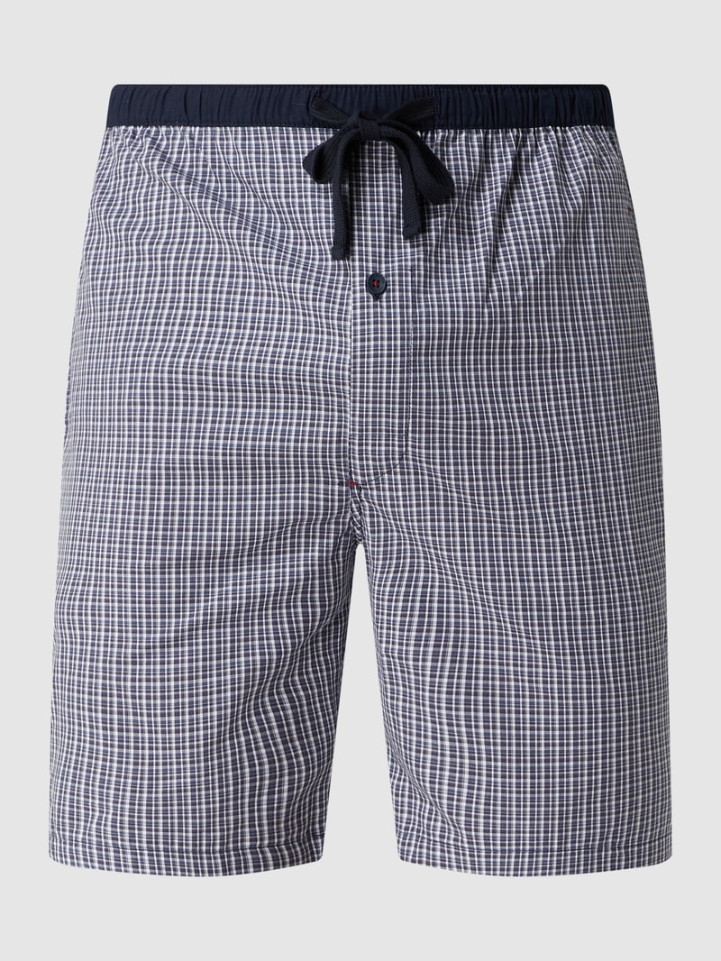 Pyjama-Hose aus Baumwolle in blau
