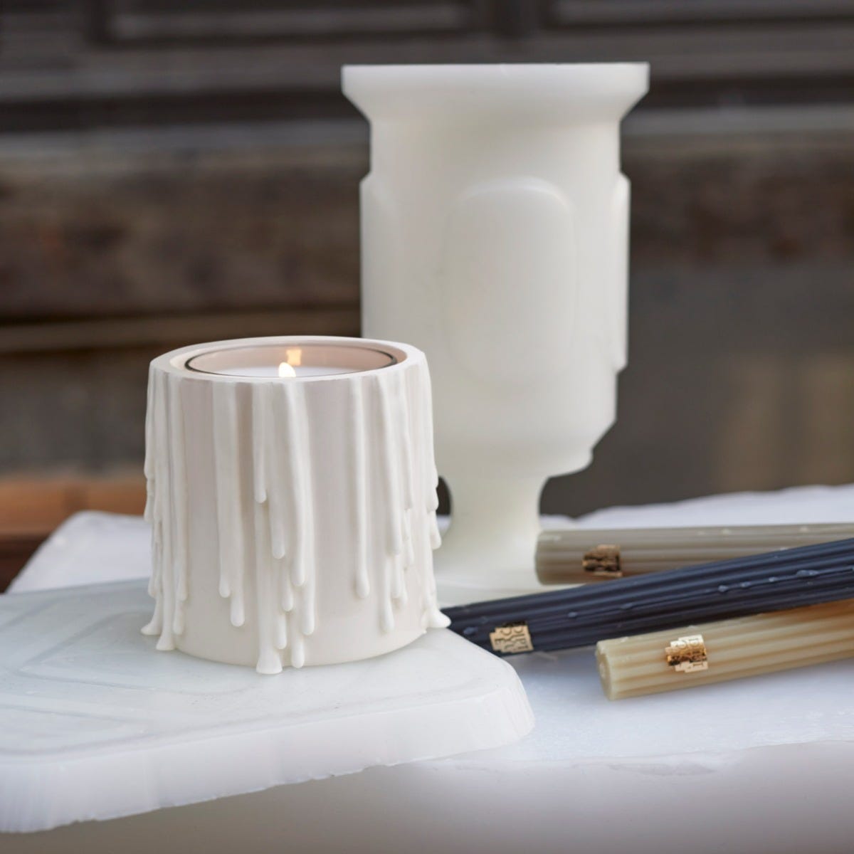 Vase Antique blanc - Petit modèle