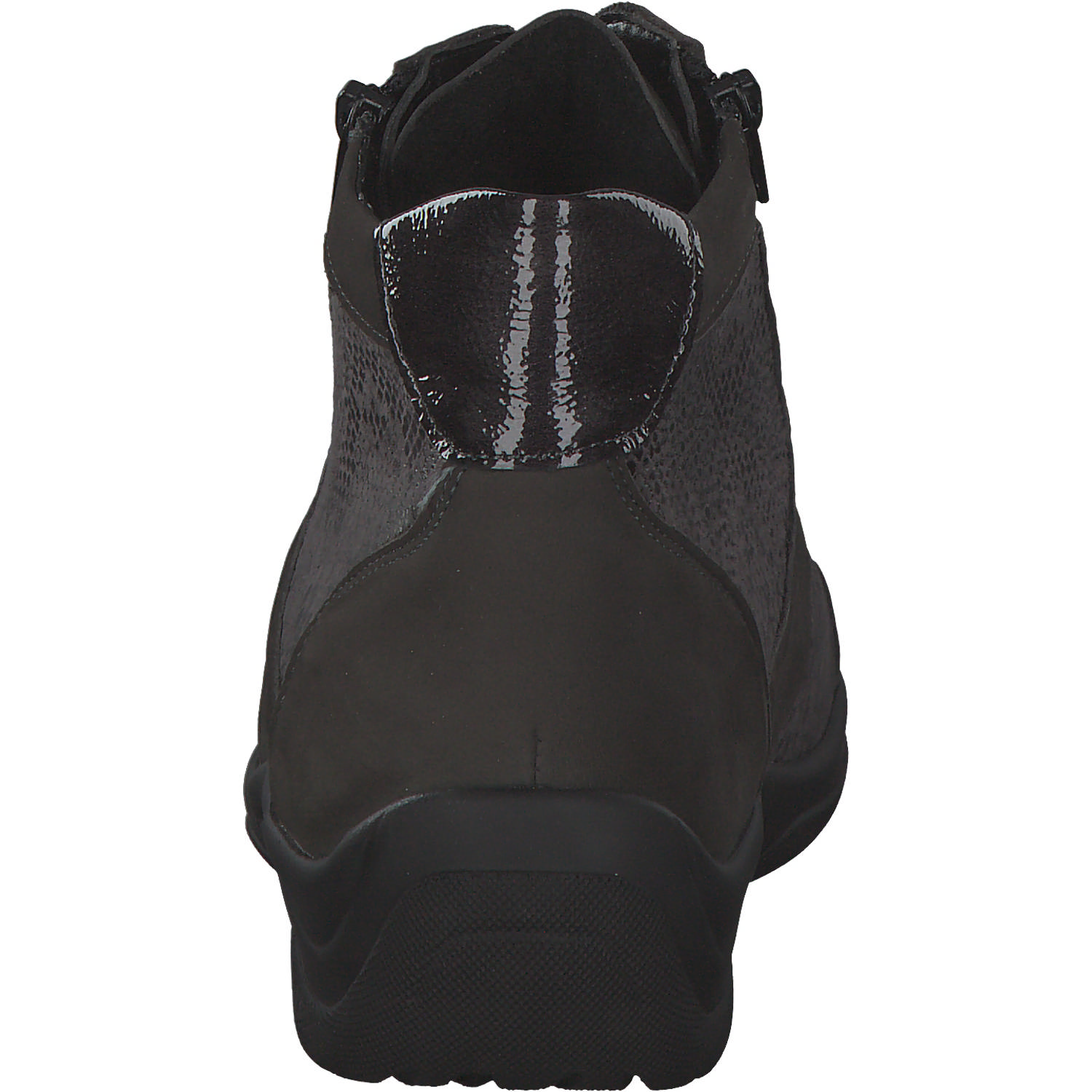 Waldläufer Hesna 312H82, Sneakers High, Damen, Carbon Anthrazit