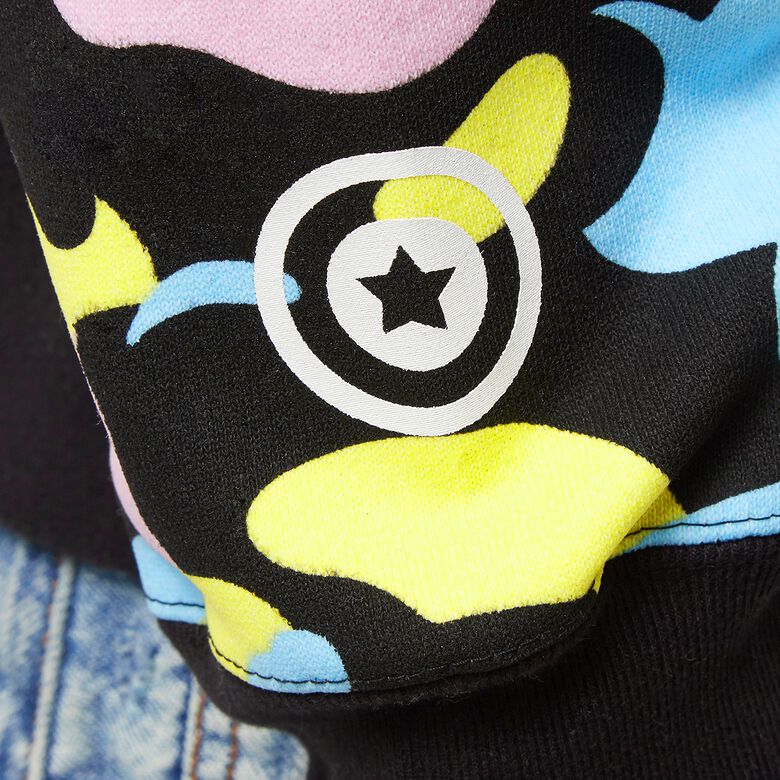 A Bathing Ape New Multi Camo 2nd Shark Full Zip Hooide M Black