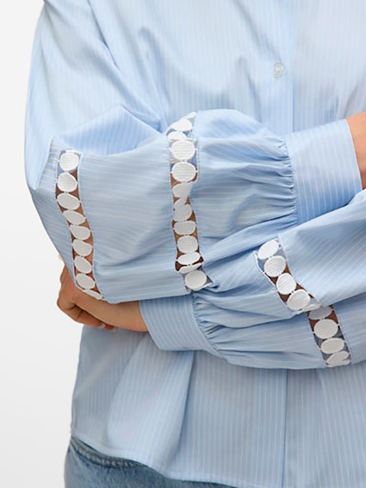 Vero Moda Bluse in Hellblau günstig kaufen