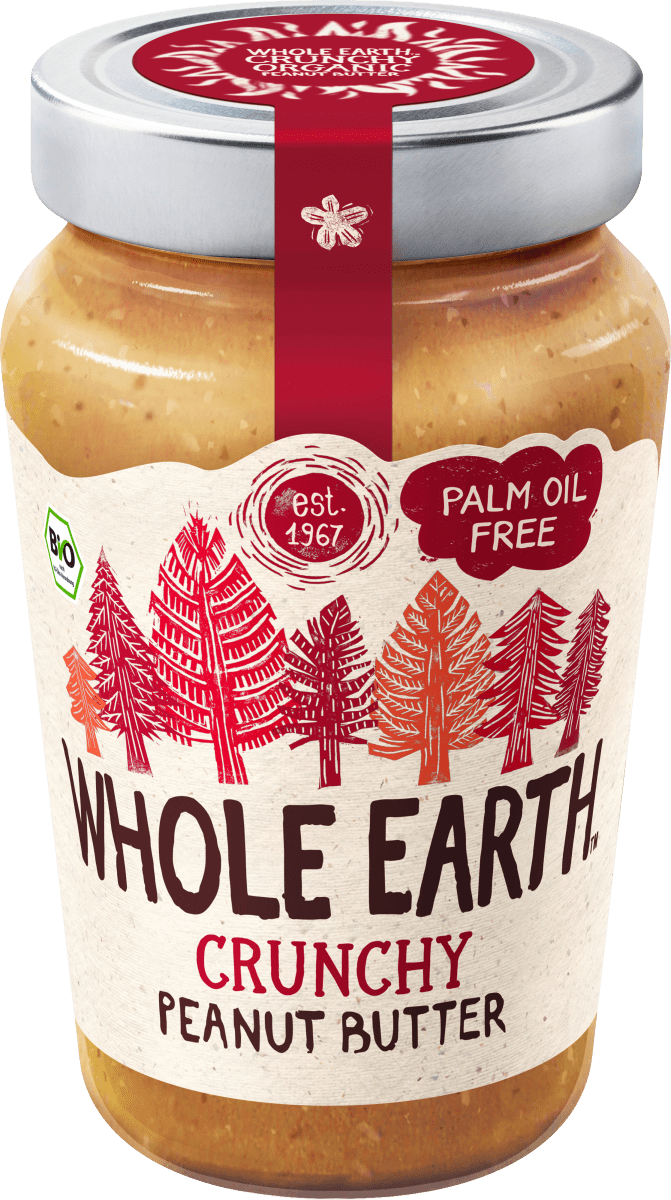 Erdnussbutter, Crunchy Peanut Butter, 340 g