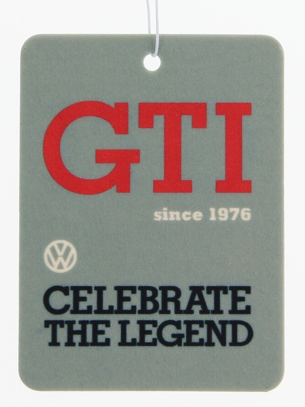 VW Collection by BRISA Raumduft Volkswagen Lufterfrischer fürs Auto (1-St), Duftbaum im GTI Design