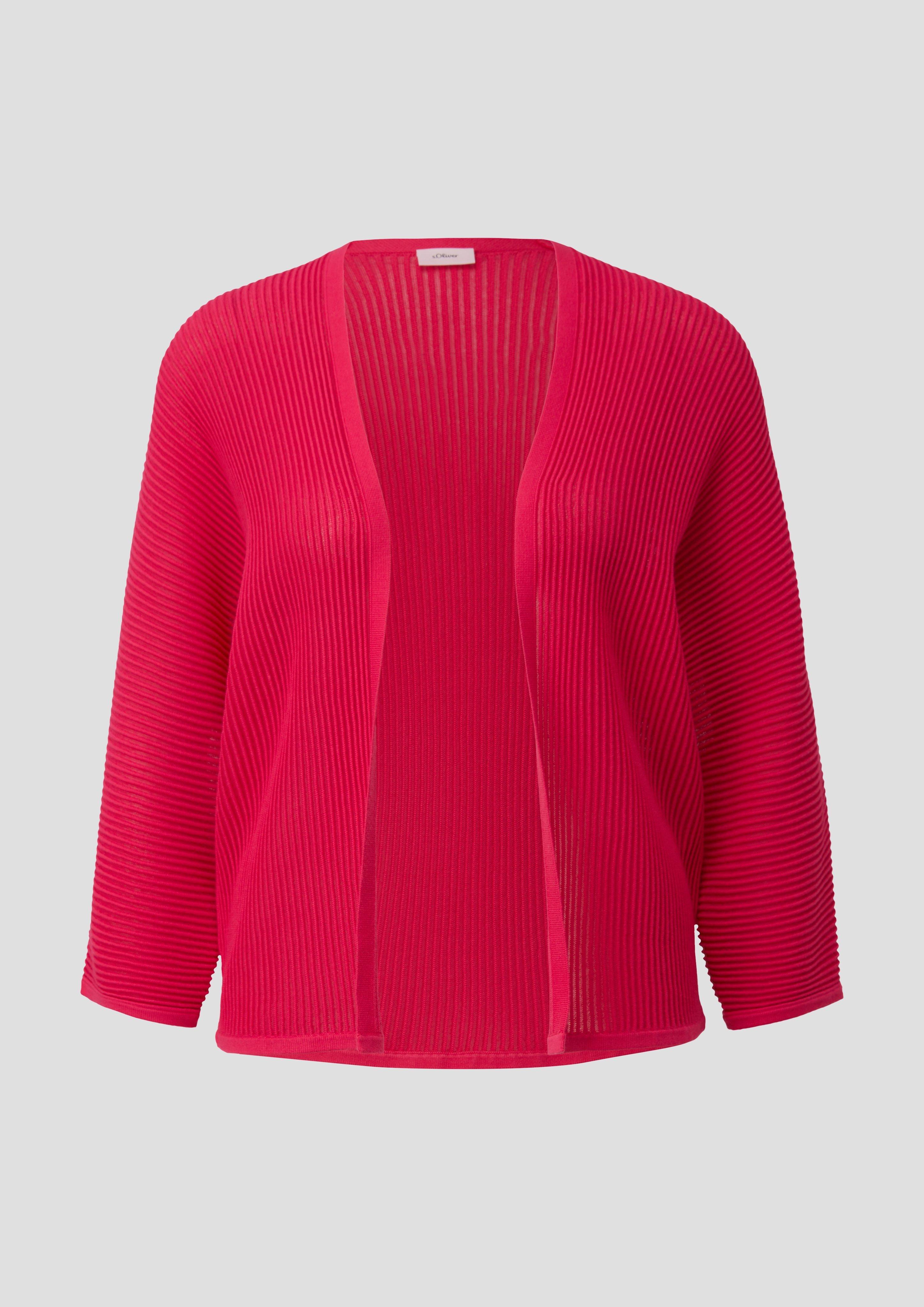 Strickjacke mit 3/4-Ärmeln  2148035-4554