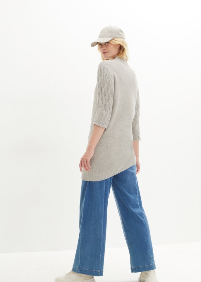 Strickkleid mit Wollanteil