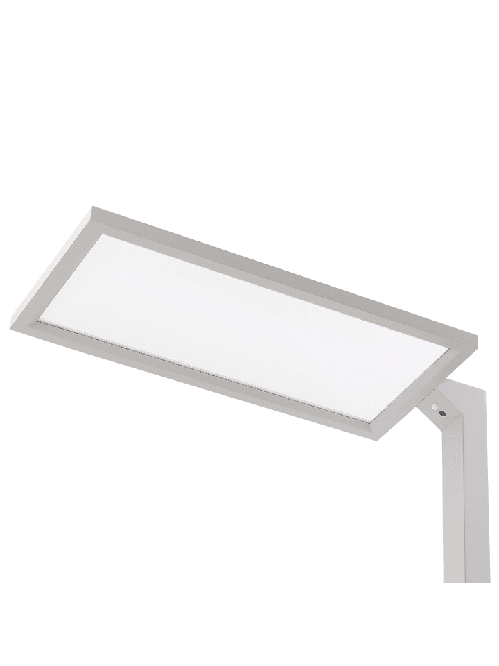 Beliani Stehleuchten ORION in Silber - (W) 61 x (H) 196 x (L) 30 cm günstig kaufen onesize