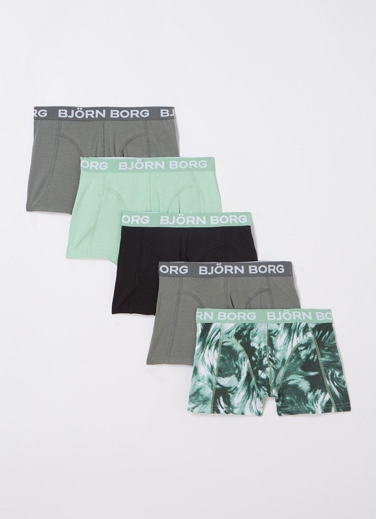 Björn Borg Boxer shorts with logo band in 5-pack