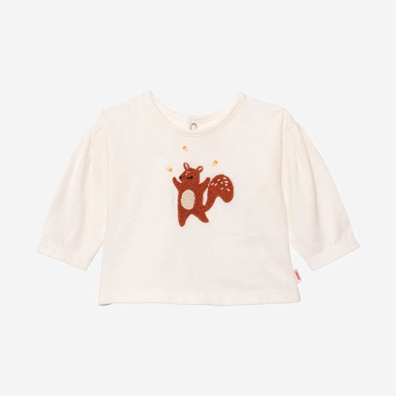 Tee-shirt bio bébé fille écureuil Catimini
