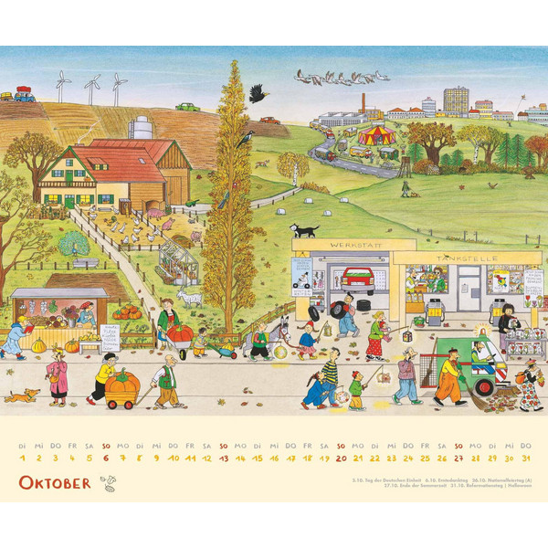 KAL. 2024 WIMMEL-KALENDER - Kalender
