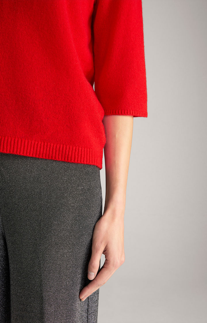 Cashmere-Shirt in Rot