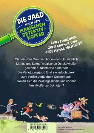 Die Jagd nach dem magischen Detektivkoffer, Band 7: Das verflixt verfluchte Geisterhaus