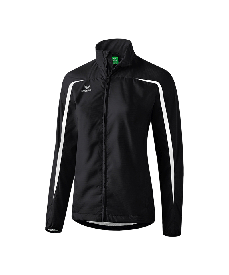 Erima Laufjacke Damen Schwarz Weiss
