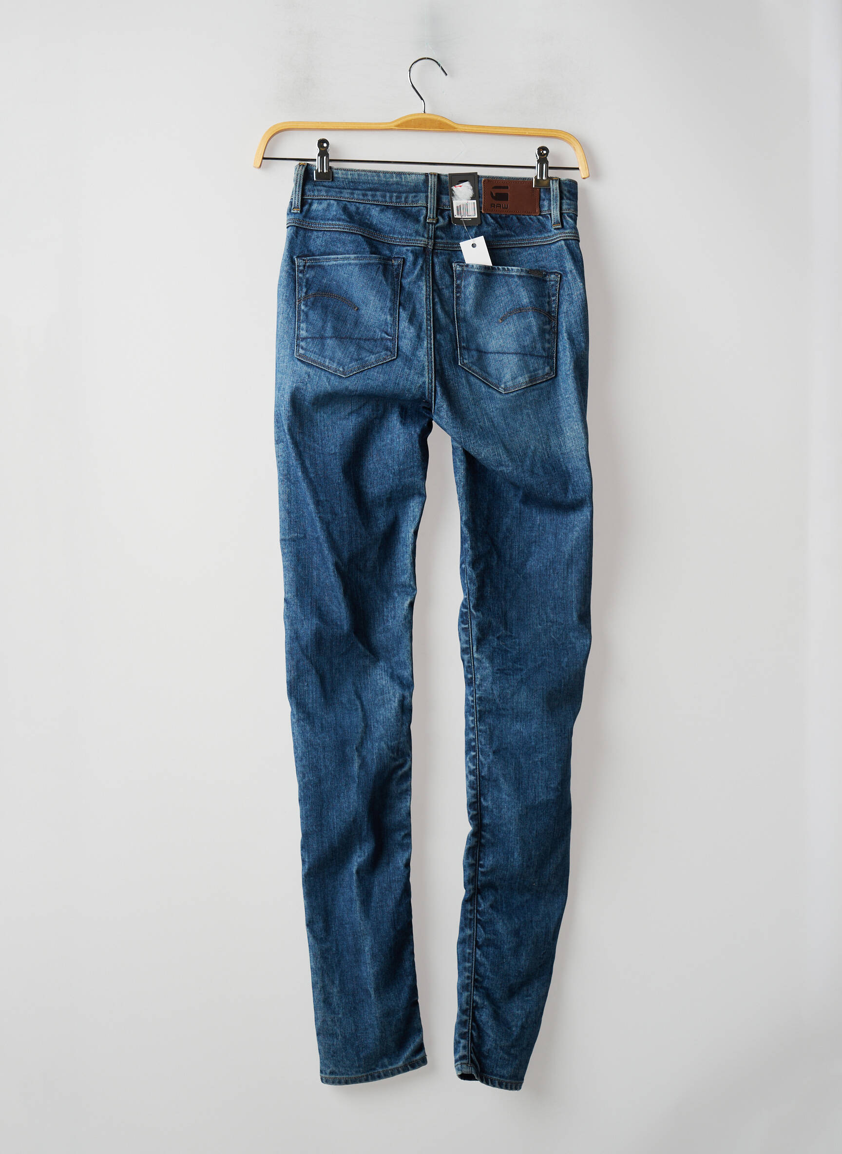 G Star Jeans Skinny Femme couleur bleu