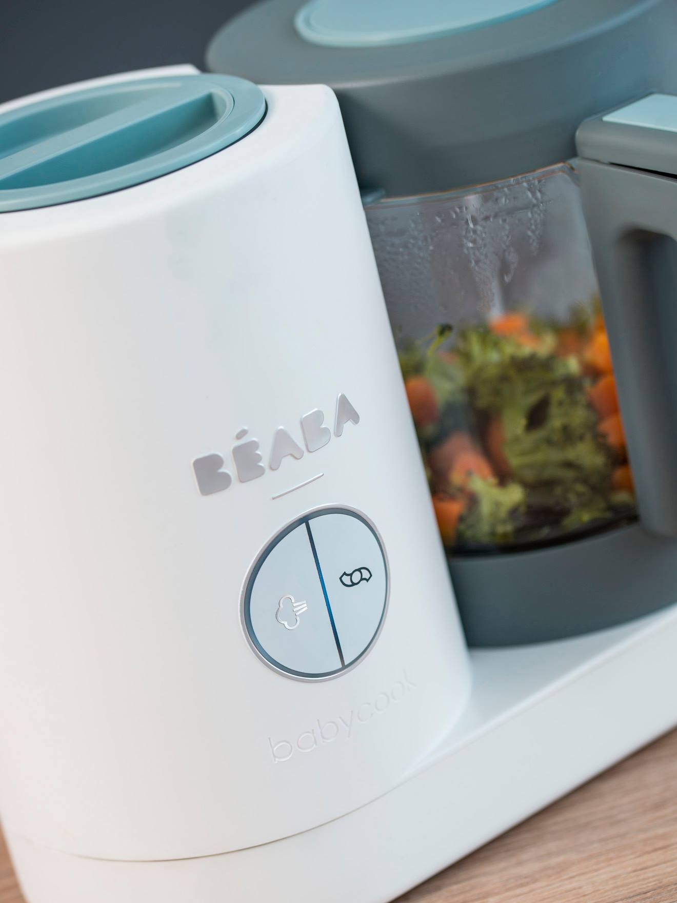 Robot 4 en 1 BEABA Babycook Neo grey/white