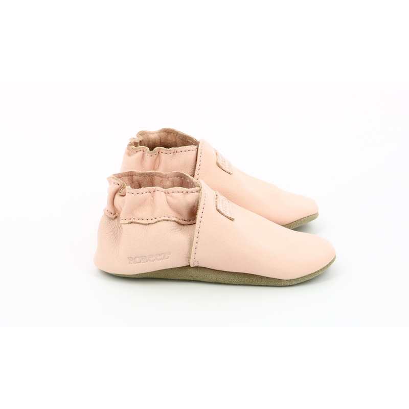 Chaussons cuir tannage vegetal Myfirst