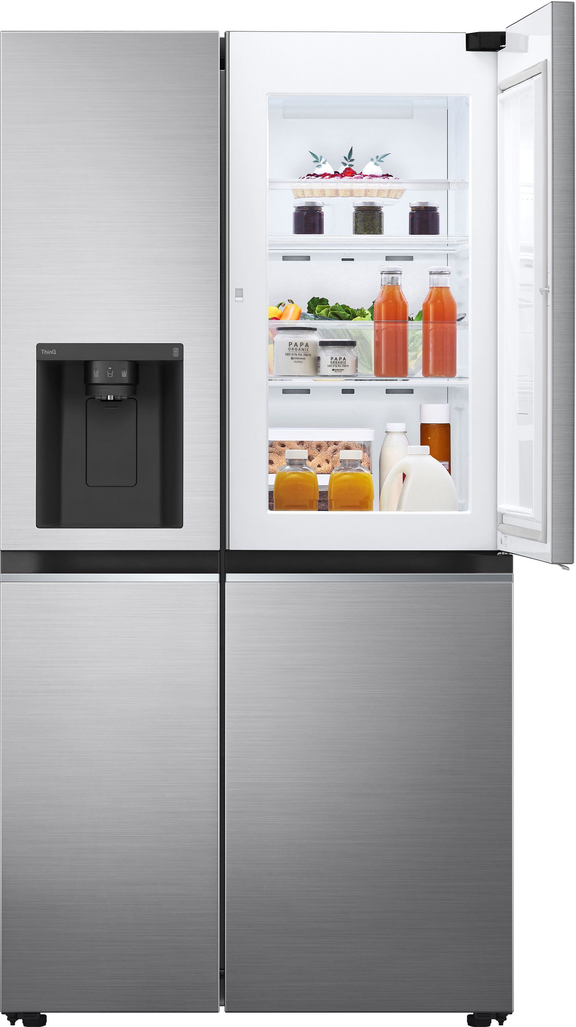 LG Side-by-Side GSJV51PZTE, 179,0 cm hoch, 91,3 cm breit