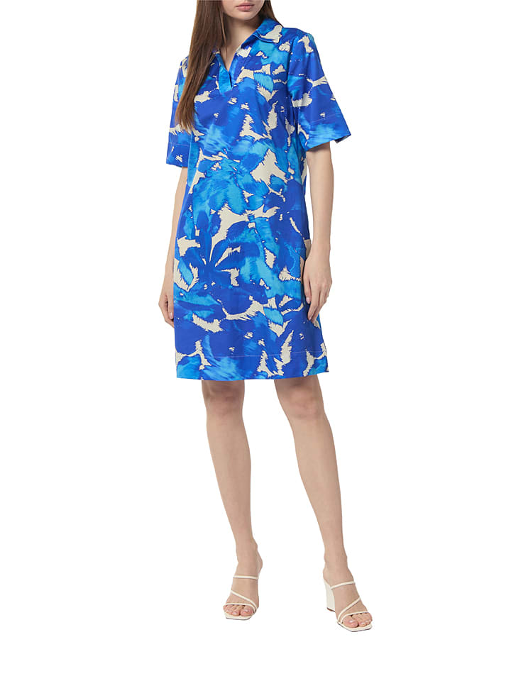comma Kleid in Blau günstig kaufen