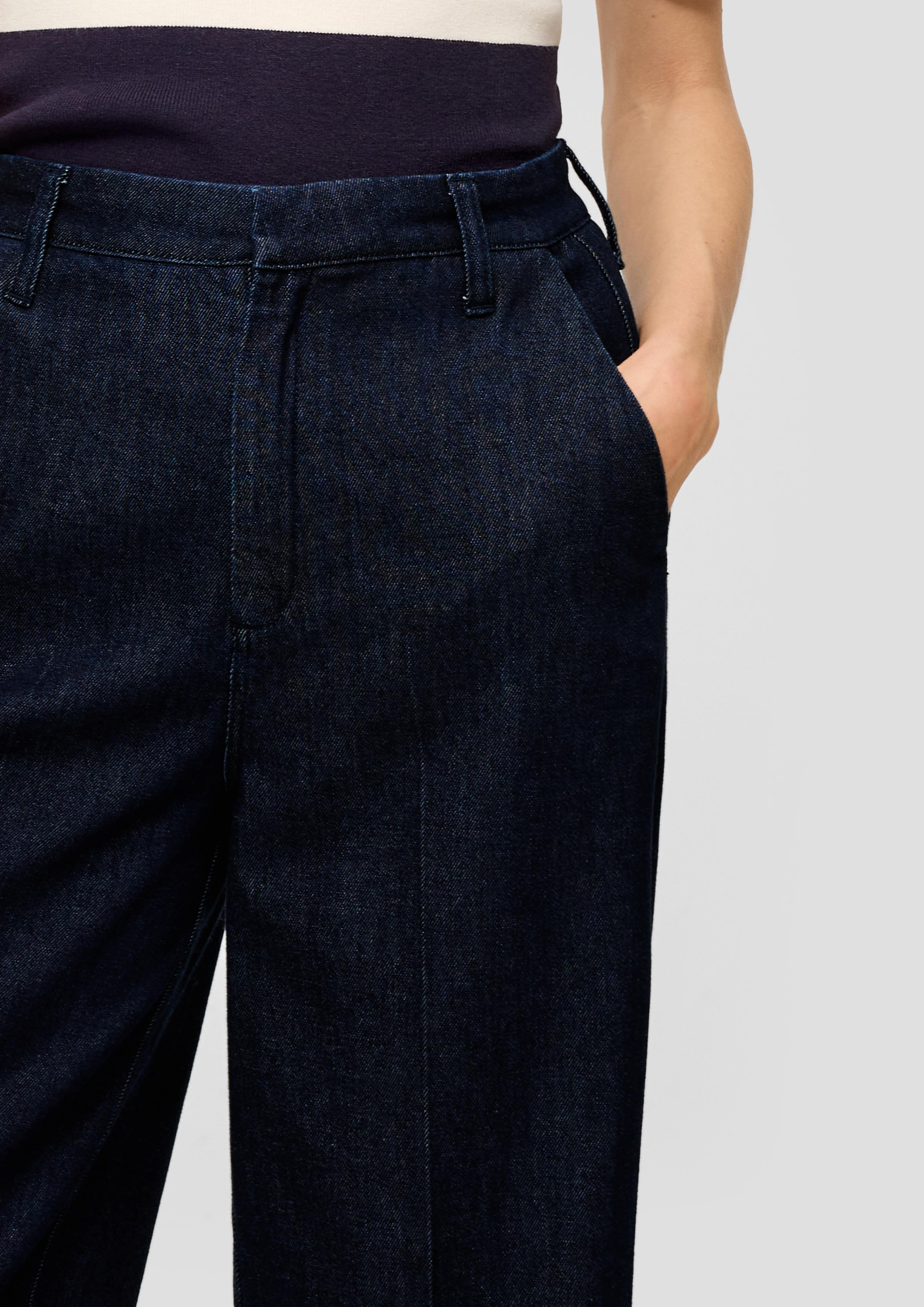Cropped-Jeans / Regular Fit / High Rise / Wide Leg  2139974-59Z8