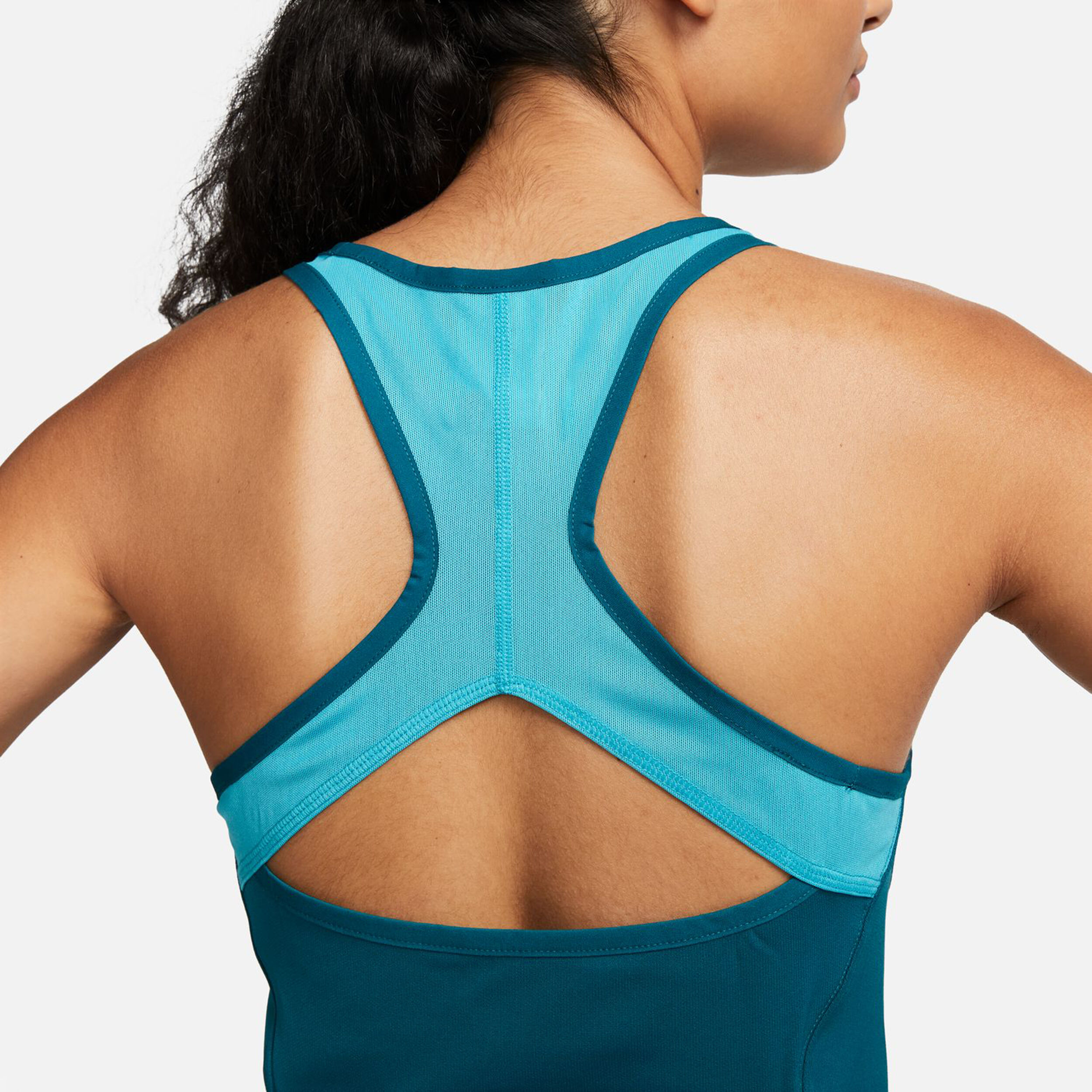 Dri-Fit Court Slam Solid Tank-Top Damen - Petrol, Türkis
