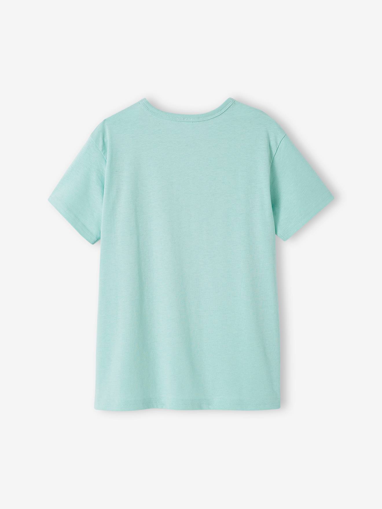 Vertbaudet Jungen T-Shirt, grafischer Print Oeko-Tex - rosenholz