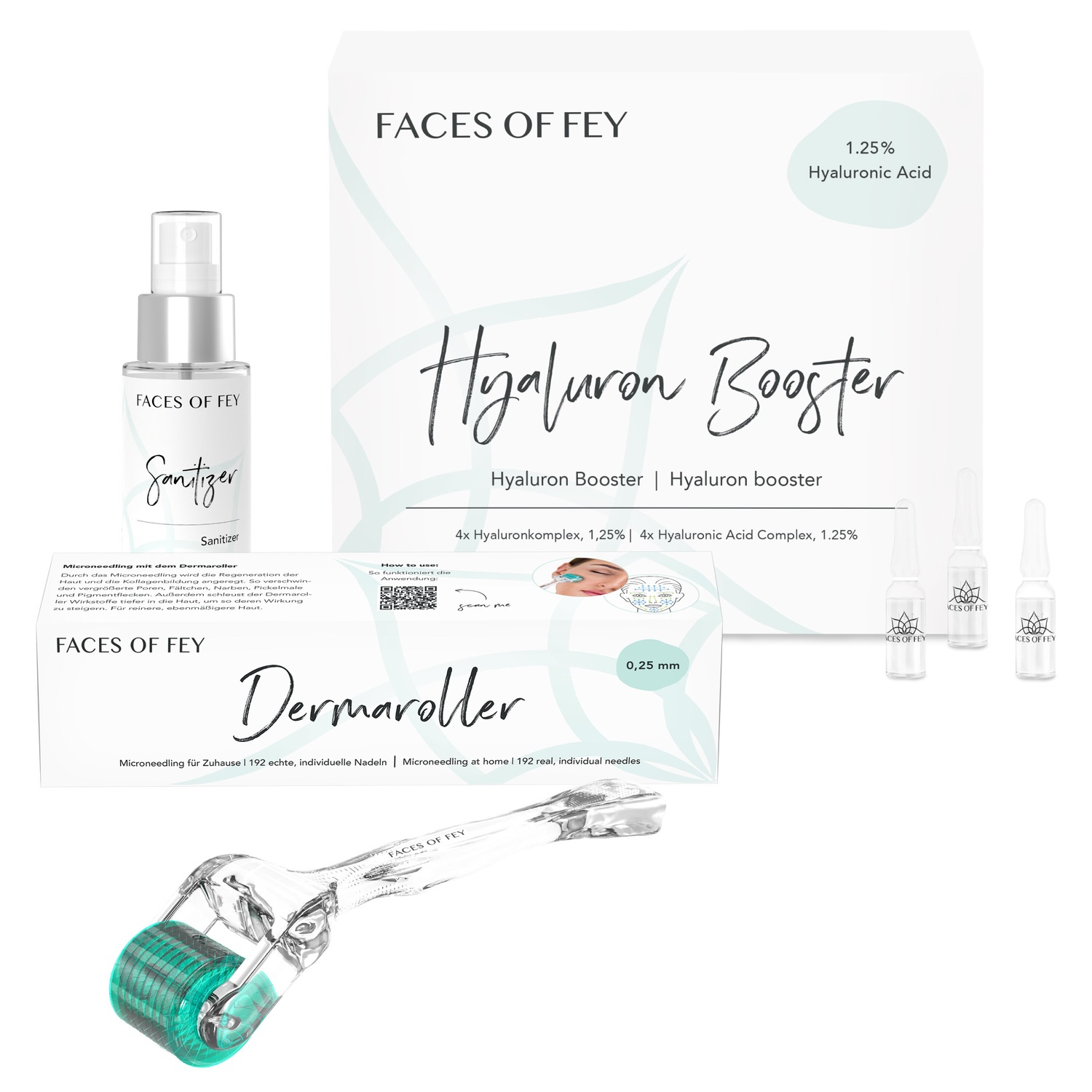 Microneedlingset Basic Hyaluron 0.25mm
