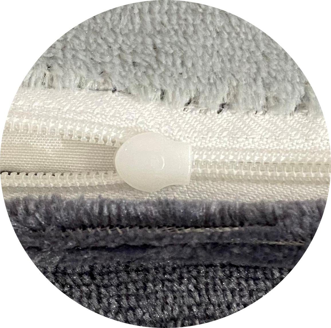 Bettwäsche 4 tlg Winter Thermofleece Wende Plüsch Thermo Fleece Nicky Wende Bettwäsche 135x200 cm Flausch Cashmere touch weich kuschelig warm Teddy Plüsch Grau UNI, Leonado Vicenti, Fleece, 4 teilig