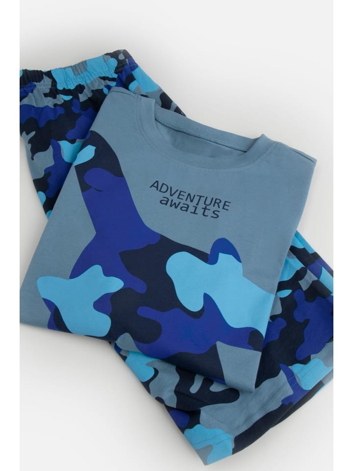 Coccodrillo Pyjama für Jungen in blau günstig kaufen