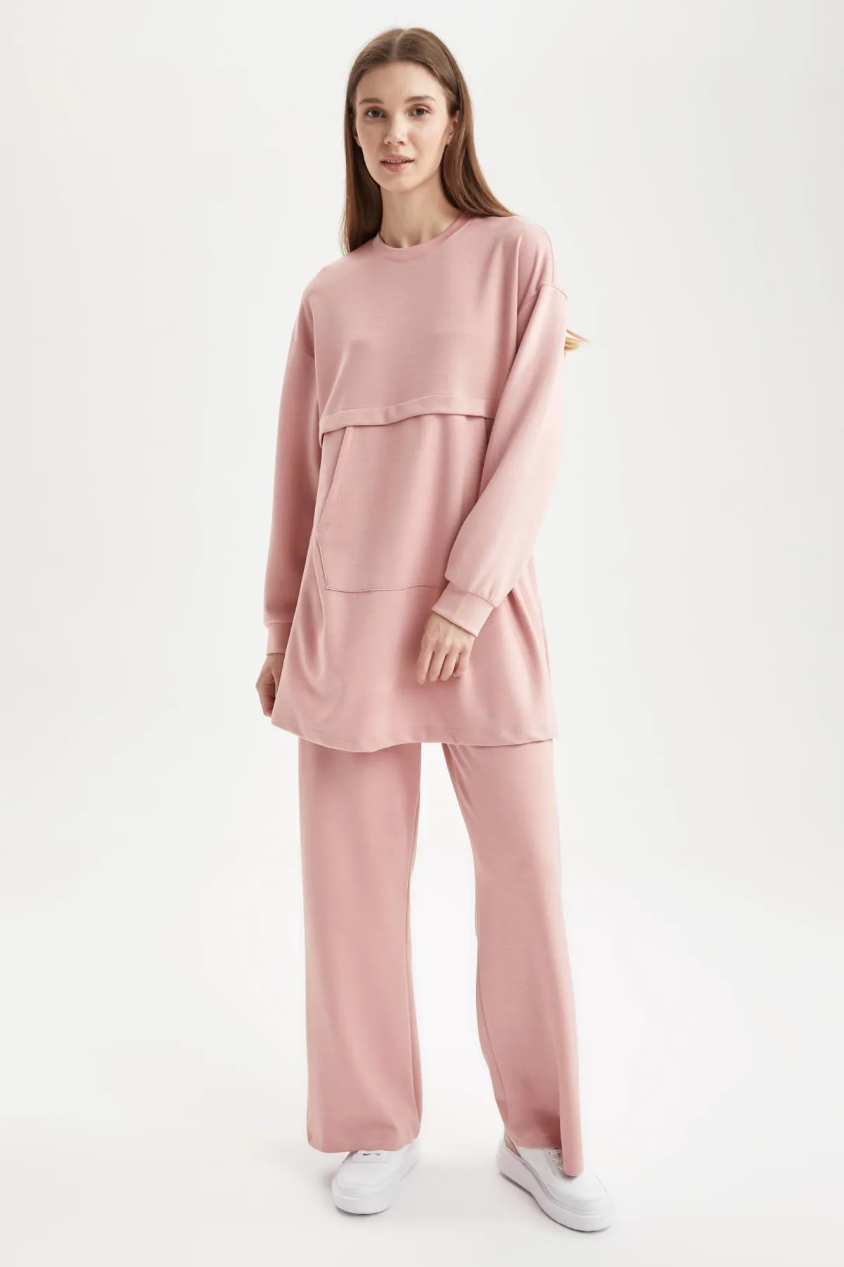 DeFacto  Relax-Fit-Hose mit weitem Bein und weicher Struktur