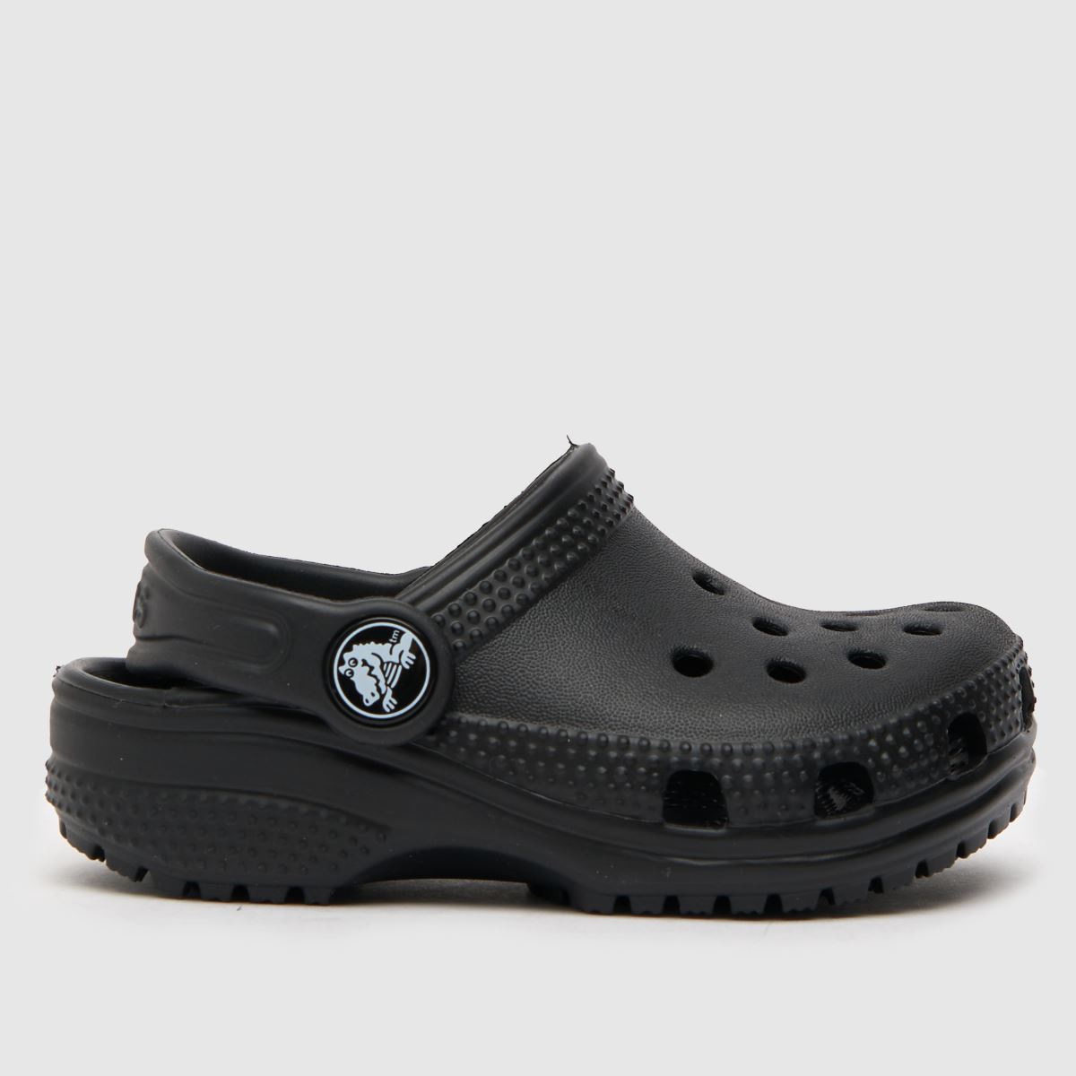 Crocs fekete klasszikus klumpa kisgyermek szandál