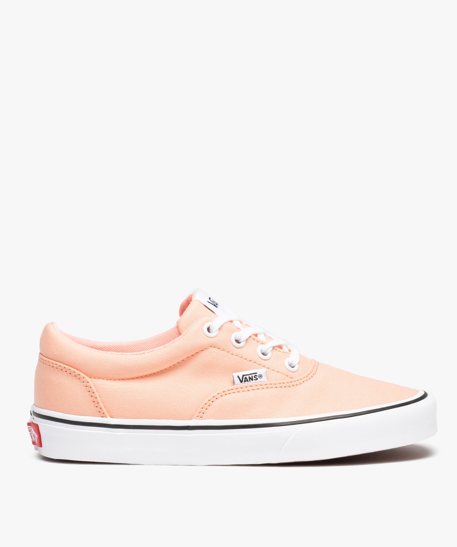 Baskets femme dessus en toile et à lacets - Vans rose | GEMO