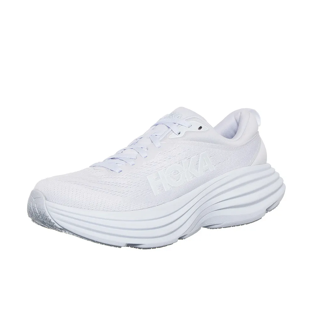 Hoka WMNS Bondi 8 1127952-WWH-B / weiss