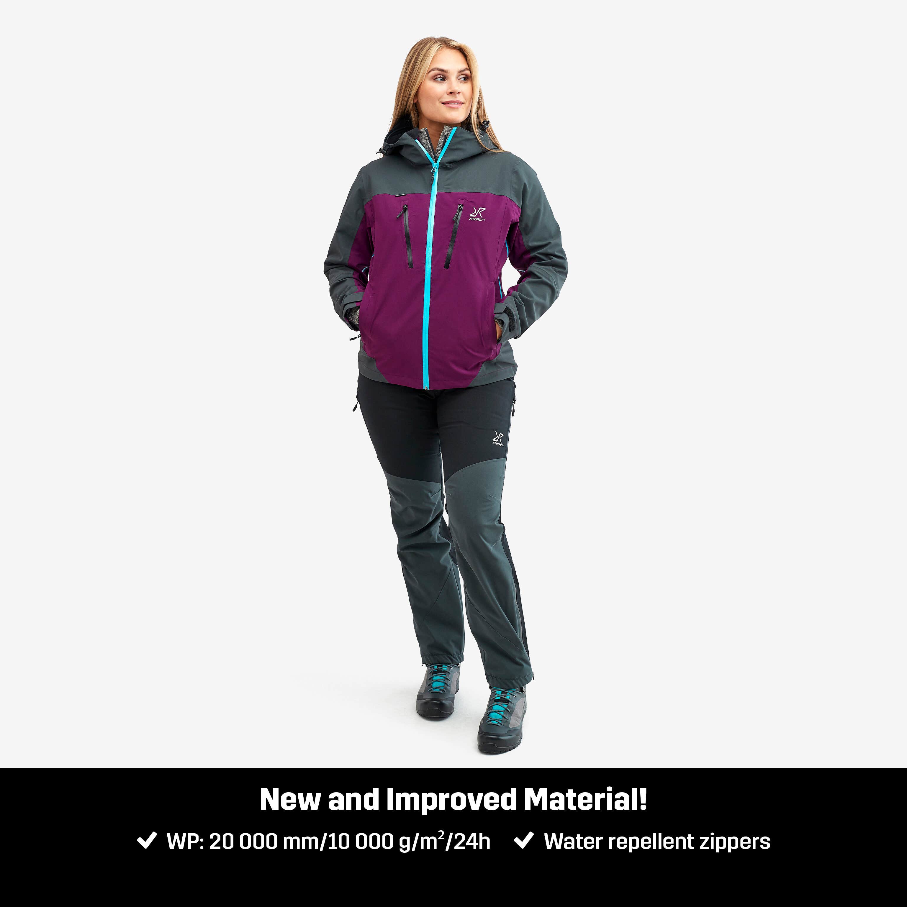 Silence Proshell Jacket Femme Purple Rain