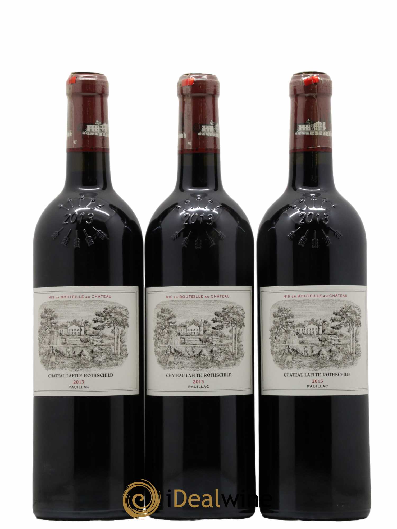 Château Lafite Rothschild 1er Grand Cru Classé  2013 - Lot de 6 Bouteilles