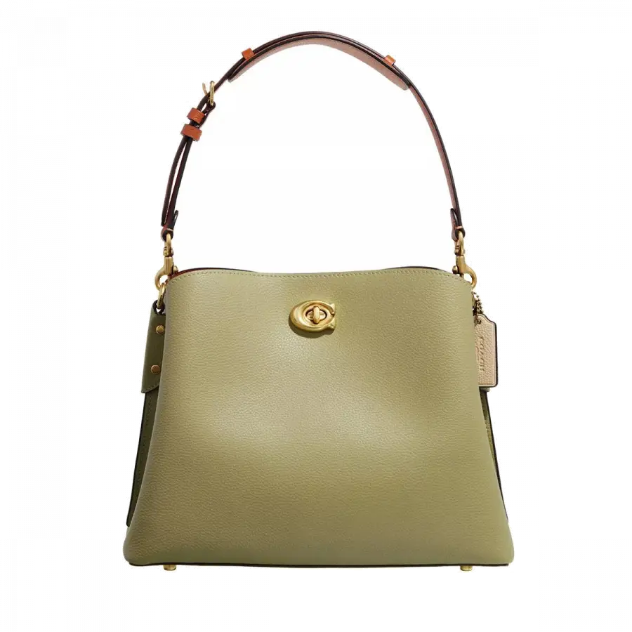 Coach - Coach Shoulder Bags Leder Light Green - grün