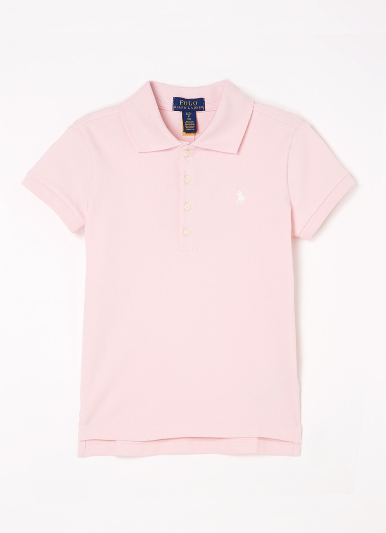 Ralph Lauren Polo shirt made of piqué cotton with logo embroidery