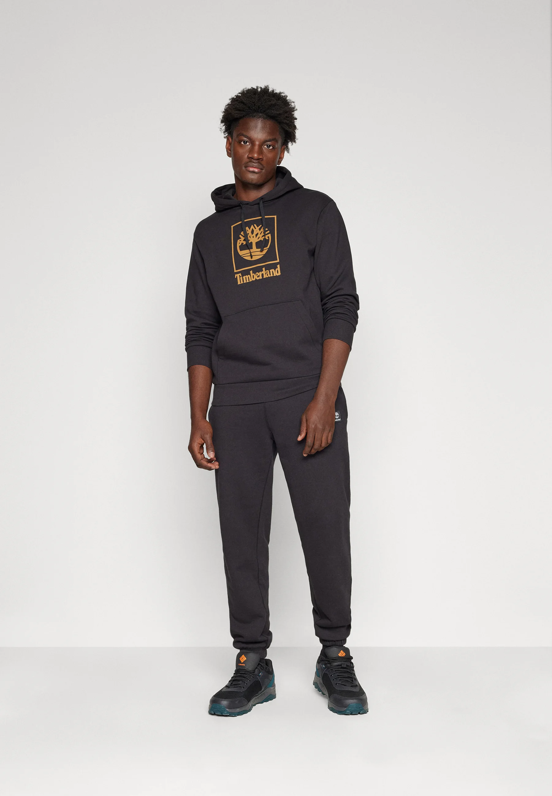 Sudadera con capucha Timberland Small Stack Logo Brushback