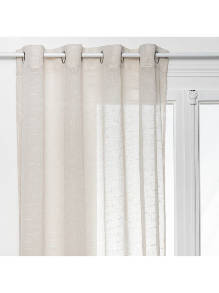 Atmosphera Créateur d'intérieur Gardine in beige günstig kaufen onesize