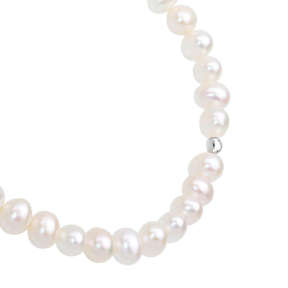 Elli Elli Bracelet Herz Perle Kristalle 925 Silber Bracelet