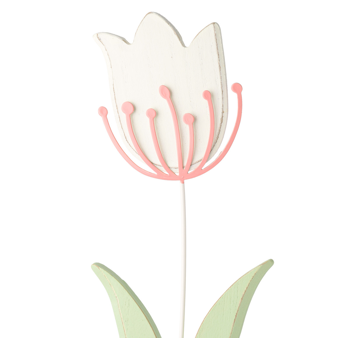 Deko-Aufsteller Tulpe aus Holz