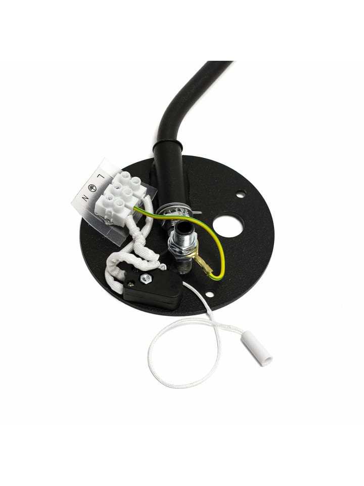 Licht-Erlebnisse Wandlampe in Schwarz günstig kaufen onesize
